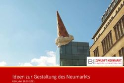 Ideen zur Gestaltung des Neumarkts - K&ouml;ln, den 18.05.2021