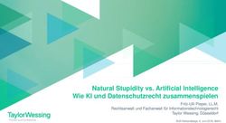 Natural Stupidity vs. Artificial Intelligence Wie KI und Datenschutzrecht zusammenspielen