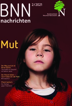 Mut - BNN2/2021 nachrichten - Bundesverband Naturkost Naturwaren