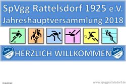 WWW.SPVGGRATTELSDORF.DE - UNRESTRICTED - SPVGG RATTELSDORF