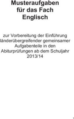 Musteraufgaben f&uuml;r das Fach Englisch - zur Vorbereitung der Einf&uuml;hrung l&auml;nder&uuml;bergreifender gemeinsamer Aufgabenteile in den Abiturpr&uuml;fungen ab ...