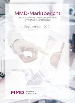 September 2021 - MMD ANALYSE & ADVISORY GmbH
