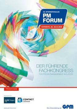 DER FÜHRENDE FACHKONGRESS - FÜR PROJEKTMANAGEMENT IN EUROPA - PM Forum