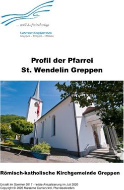 Profil der Pfarrei St. Wendelin Greppen - R&ouml;misch-katholische Kirchgemeinde Greppen - Seepfarreien