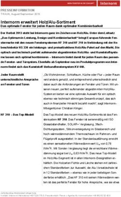 Internorm erweitert Holz/Alu-Sortiment - Das optimale Fenster f&uuml;r jeden Raum dank optimaler Kombinierbarkeit