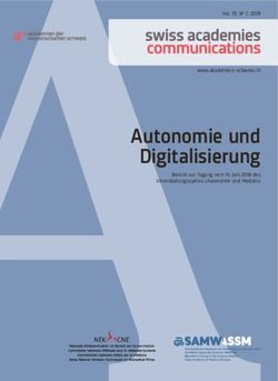 Autonomie und Digitalisierung - SAMW
