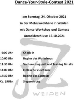 DANCE-YOUR-STYLE-CONTEST 2021 - JUZ WEIDEN
