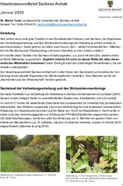 Haselmausrundbrief Sachsen-Anhalt Januar 2020