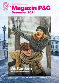 Auftanken - Dezember 2021 Pr&auml;vention und Gesundheitsf&ouml;rderung Magazin P&G - irf@fhnw