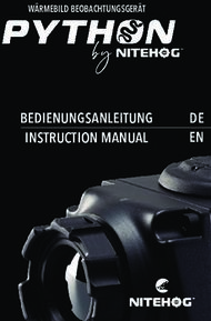 DE EN BEDIENUNGSANLEITUNG INSTRUCTION MANUAL - W&Auml;RMEBILD ...