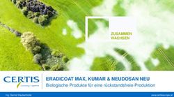 ERADICOAT MAX, KUMAR & NEUDOSAN NEU - Biologische Produkte f&uuml;r eine r&uuml;ckstandsfreie Produktion