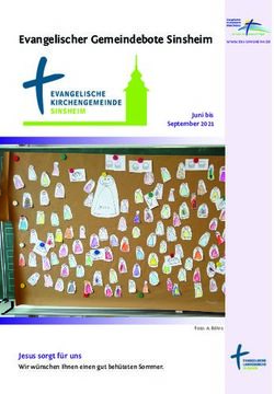 Evangelischer Gemeindebote Sinsheim - Jesus sorgt f&uuml;r uns - Evangelische Kirchengemeinde ...