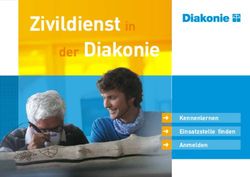 Zivildienst in der Diakonie