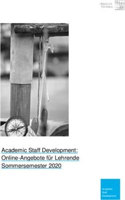 Academic Staff Development: Online-Angebote f&uuml;r Lehrende Sommersemester 2020 - Academic Staff Development