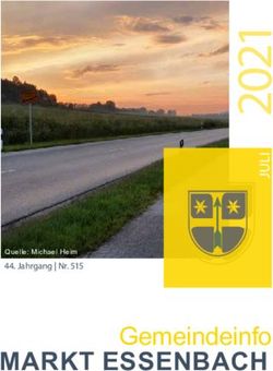 MARKT ESSENBACH Gemeindeinfo - Quelle: Michael Heim 44. Jahrgang | Nr. 515