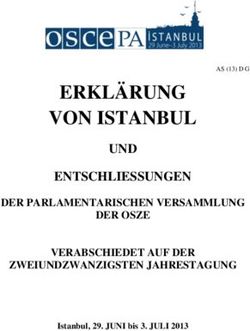 ERKLÄRUNG VON ISTANBUL - UND ENTSCHLIESSUNGEN DER PARLAMENTARISCHEN VERSAMMLUNG DER OSZE