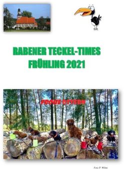 RABENER TECKEL-TIMES FR&Uuml;HLING 2021 - LV Fl&auml;ming ...
