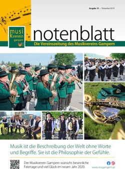 Musik ist die Beschreibung der Welt ohne Worte und Begriffe. Sie ist die Philosophie der Gef&uuml;hle - Der Musikverein Gampern w&uuml;nscht besinnliche ...