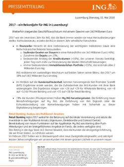 2017 ein Rekordjahr für ING in Luxemburg! - ING Luxembourg