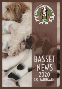 BASSET - &Ouml;sterreichischer Basset- und Laufhunde Club