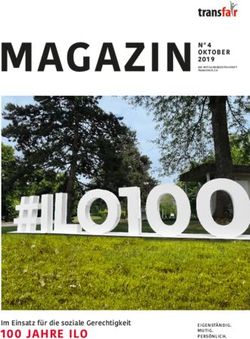 MAGAZIN N 4 - 100 JAHRE ILO Im Einsatz für die soziale Gerechtigkeit