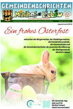 Ein frohes Osterfest - und Marktgemeinde Minihof-Liebau