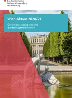 Wien-Aktion 2020/21 Österreichs Jugend lernt ihre Bundeshauptstadt kennen - Bundesministerium für Bildung