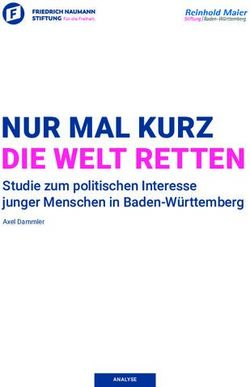 NUR MAL KURZ DIE WELT RETTEN - Studie zum politischen Interesse junger Menschen in Baden-W&uuml;rttemberg - Friedrich-Naumann ...