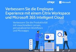 Verbessern Sie die Employee Experience mit einem Citrix Workspace und Microsoft 365 Intelligent Cloud - Verbessern Sie die Produktivit&auml;t