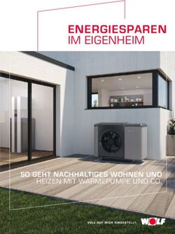 ENERGIESPAREN IM EIGENHEIM - SO GEHT NACHHALTIGES WOHNEN UND HEIZEN MIT W&Auml;RMEPUMPE UND CO - Wolf.eu