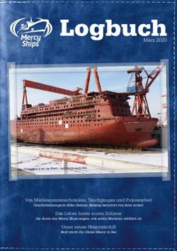 Logbuch M&auml;rz 2020 - Mercy Ships