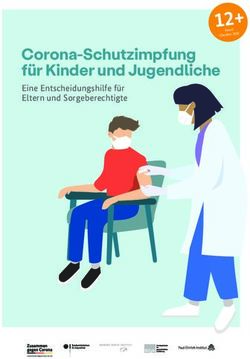 + Corona-Schutzimpfung f&uuml;r Kinder und Jugendliche - Eine Entscheidungshilfe f&uuml;r Eltern und Sorgeberechtigte