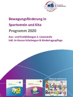 Programm 2020 Bewegungsf&ouml;rderung in Sportverein und Kita - Aus- und Fortbildungen 2. Lizenzstufe inkl. In-House-Schulungen & Kindertagespflege ...