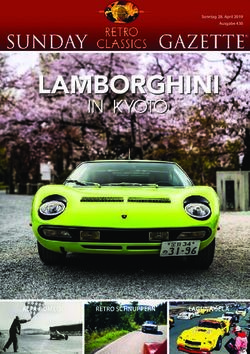 LAMBORGHINI IN KYOTO - ALFA-ROMEO - Sunday Gazette