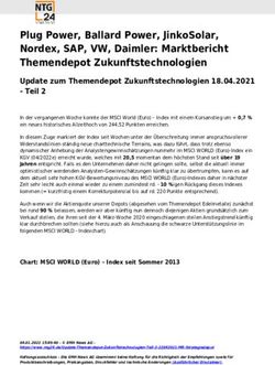 Plug Power, Ballard Power, JinkoSolar, Nordex, SAP, VW, Daimler: Marktbericht Themendepot Zukunftstechnologien