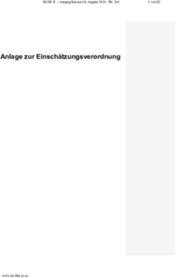 Anlage zur Einschätzungsverordnung - BGBl. II - Ausgegeben am 18. August 2010 - Nr. 261 1 von 82 - RIS