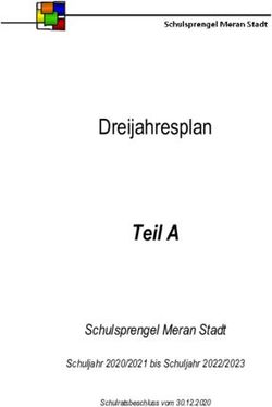Teil A Dreijahresplan - Schulsprengel Meran Stadt - ssp-meranstadt.it