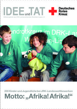 Motto: "Afrika! Afrika!" - 200 Kinder und Jugendliche bei JRK-Landeswettbewerben