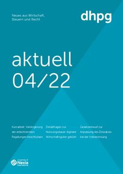 Aktuell 22 04 - Neues aus Wirtschaft, Steuern und Recht - Kurzarbeit: Verl&auml;ngerung - dhpg