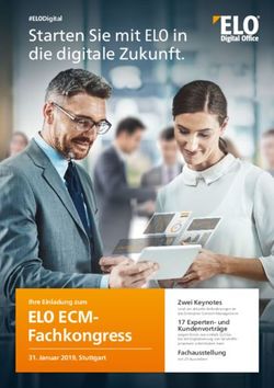 ELO ECM-Fachkongress - Starten Sie mit ELO in die digitale Zukunft - ARIVATO