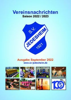 Vereinsnachrichten Saison 2022 / 2023 - Ausgabe September 2022 www.sv-jedesheim.de - SV Jedesheim