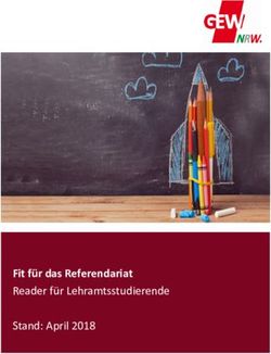 Fit f&uuml;r das Referendariat - Reader f&uuml;r Lehramtsstudierende Stand: April 2018 - Universit&auml;t M&uuml;nster