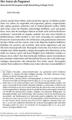 Der Autor als Fragment - Romantische Herausgeberschaft (Hardenberg, Schlegel, Tieck) - Wilhelm Fink Verlag