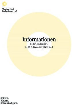 Informationen RUND UM IHREN KUR- & GVA-AUFENTHALT - Thermen Hotel Radkersburger Hof