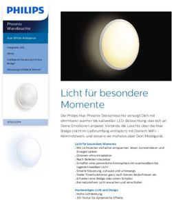 Licht f&uuml;r besondere Momente - Philips