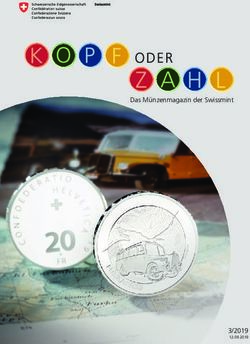 Das M&uuml;nzenmagazin der Swissmint - Das M&uuml;nzenmagazin der Swissmint