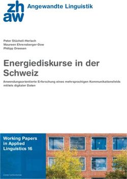 Energiediskurse in der Schweiz - Angewandte Linguistik - ZHAW Z&uuml;rcher Hochschule f&uuml;r ...