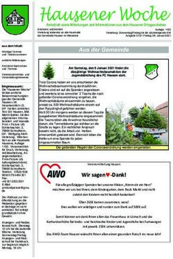 Hausener Woche - Hausen im Wiesental