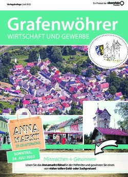 Grafenw&ouml;hrer WIRTSCHAFT UND GEWERBE - Mitmachen & Gewinnen! - Onetz