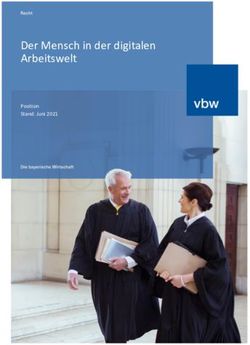 Der Mensch in der digitalen Arbeitswelt - Position Stand: Juni 2021 - vbw